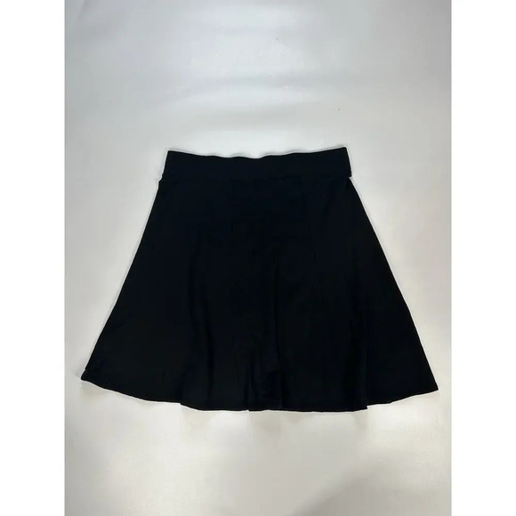 Sahalie Women’s Small Black Wool Skirt Lightweight A-Line Flaws - Picture 7 of 9